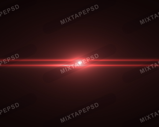 Double Red Wide Lens Flare