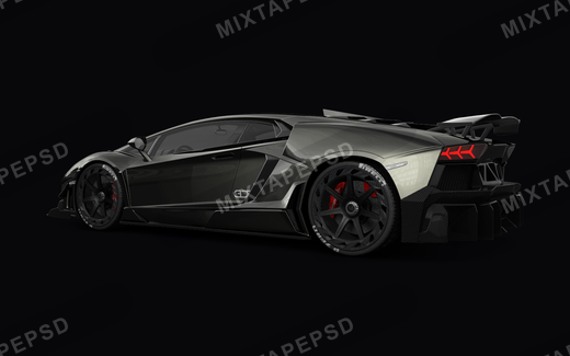 Black Lamborghini