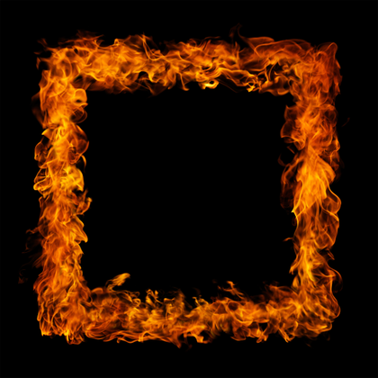 HD-Fire-Frame-Background