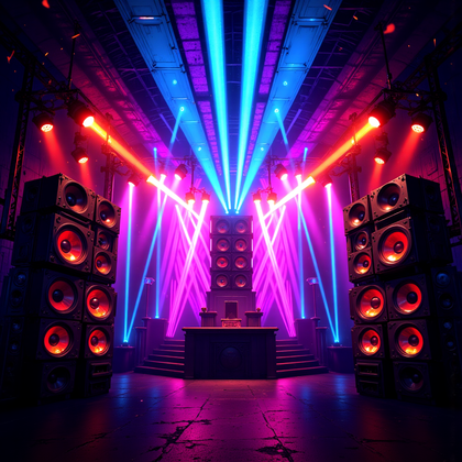 High-Energy-Club-Flyer-Background-with-Lasers-Fog-Speakers-15