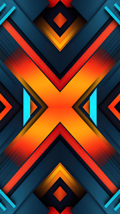 X-Pattern-Flyer-Background