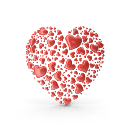HD Heart With Hearts