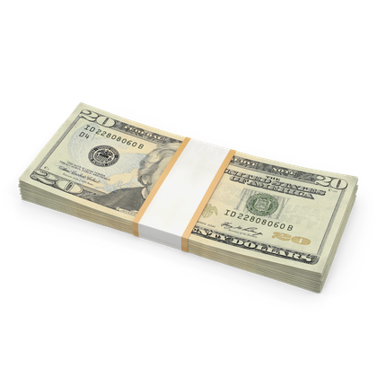 HD 20 Dollar Bill Pack