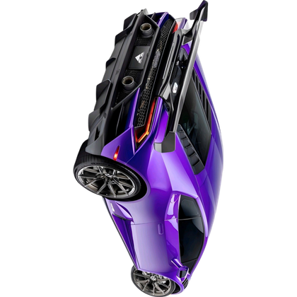 Purple Lamborghini