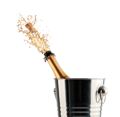 HD Gold Champagne Ice Bucket
