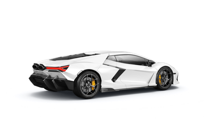 HD White Lamborghini Side
