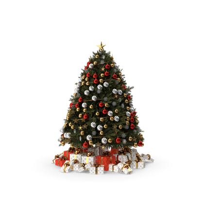 HD Christmas Tree With Presents