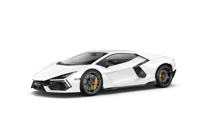 HD White Lamborghini Side 2