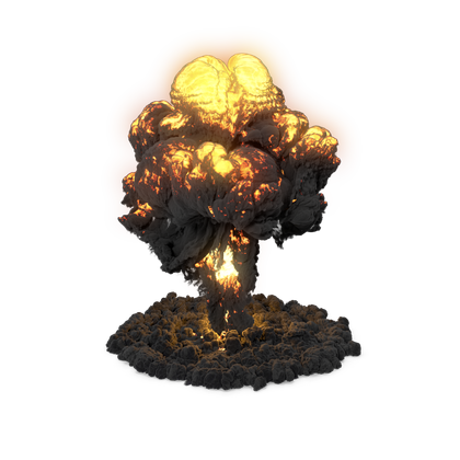 HD Mushroom Cloud Explosion
