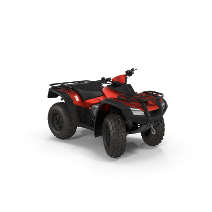 HD Red ATV Offroad Bike