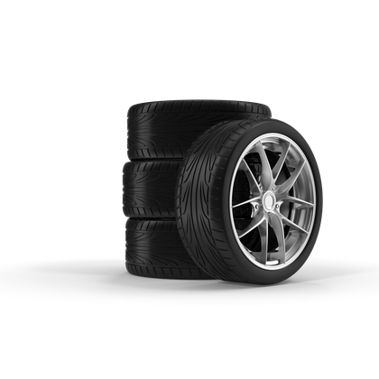 HD Car Tire Stack