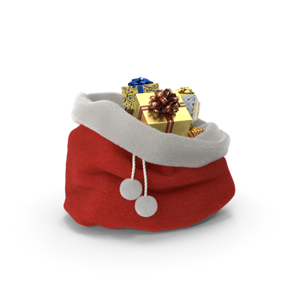 HD Santa_s Bag With Gifts
