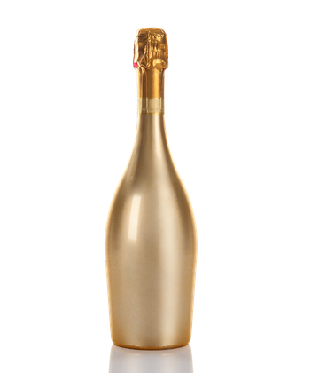 HD Gold Champagne Bottle