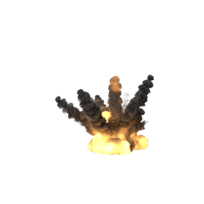 HD Fire Gasoline Explosion