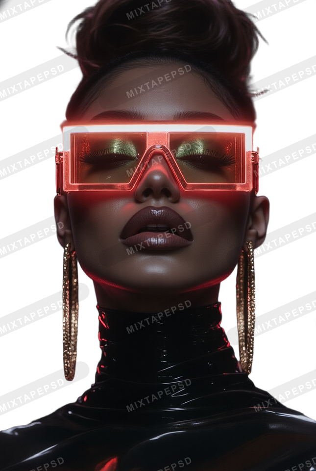 Club Flyer Model PNG 176