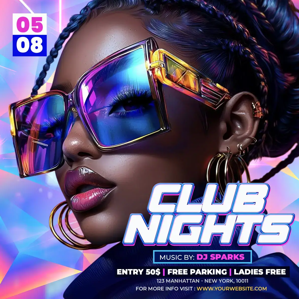 Club Nights Flyer Template