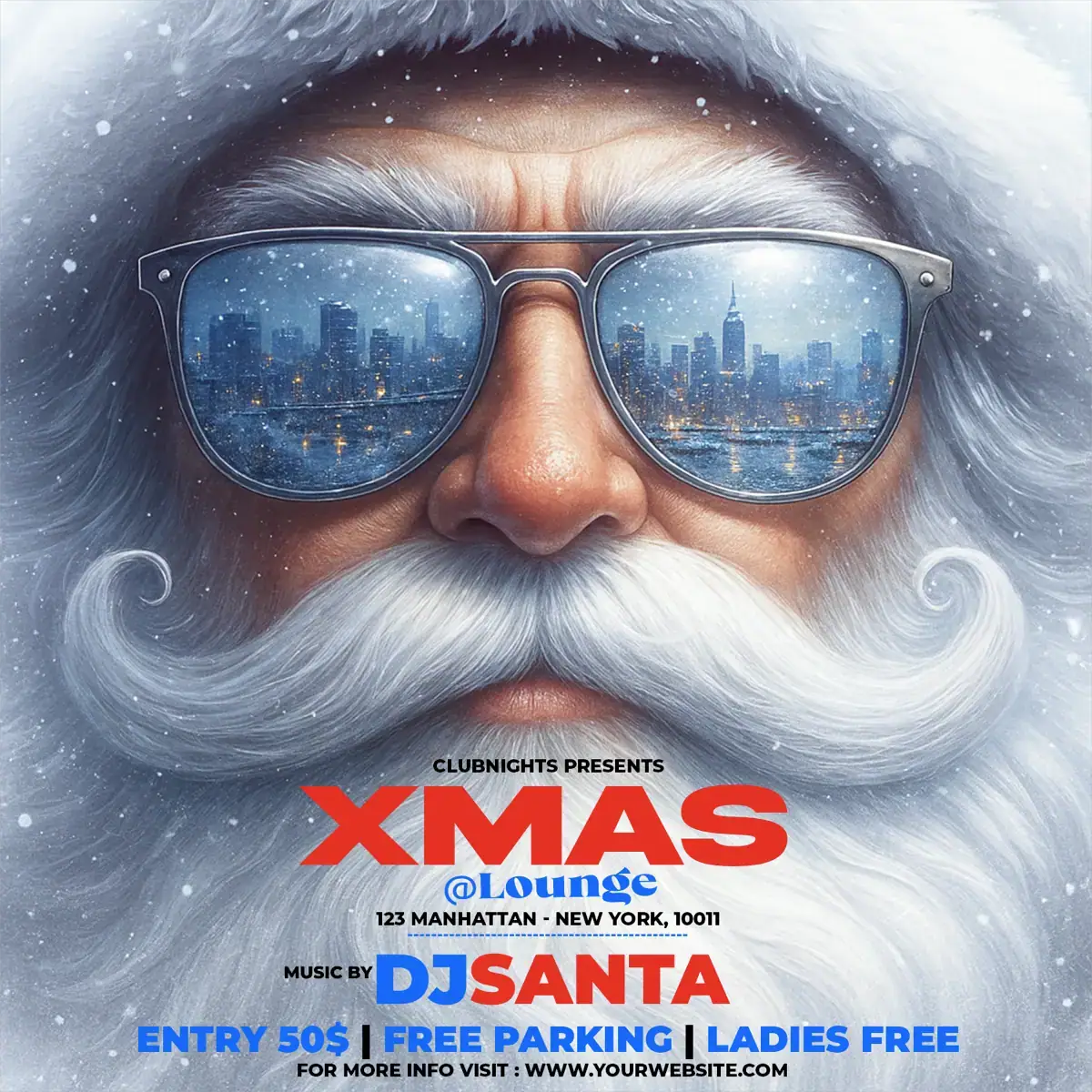 Xmas Club Flyer Template