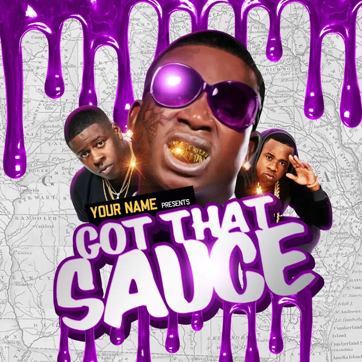 Mixtape Cover Template Got That Sauce