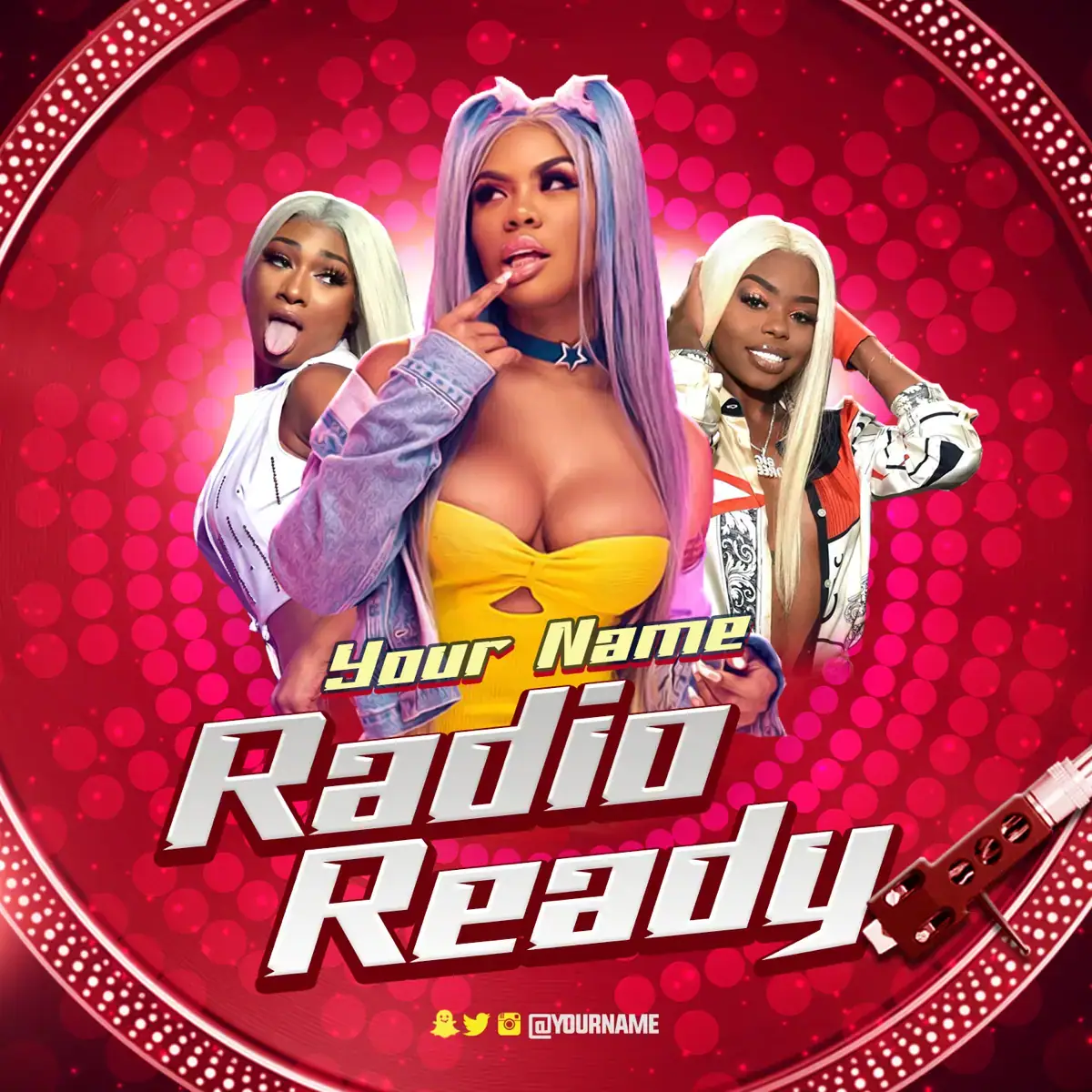 Mixtape Cover Template Radio Ready 2