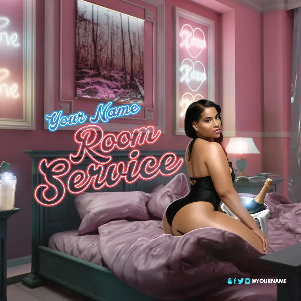 Mixtape Cover Template Room Service 4