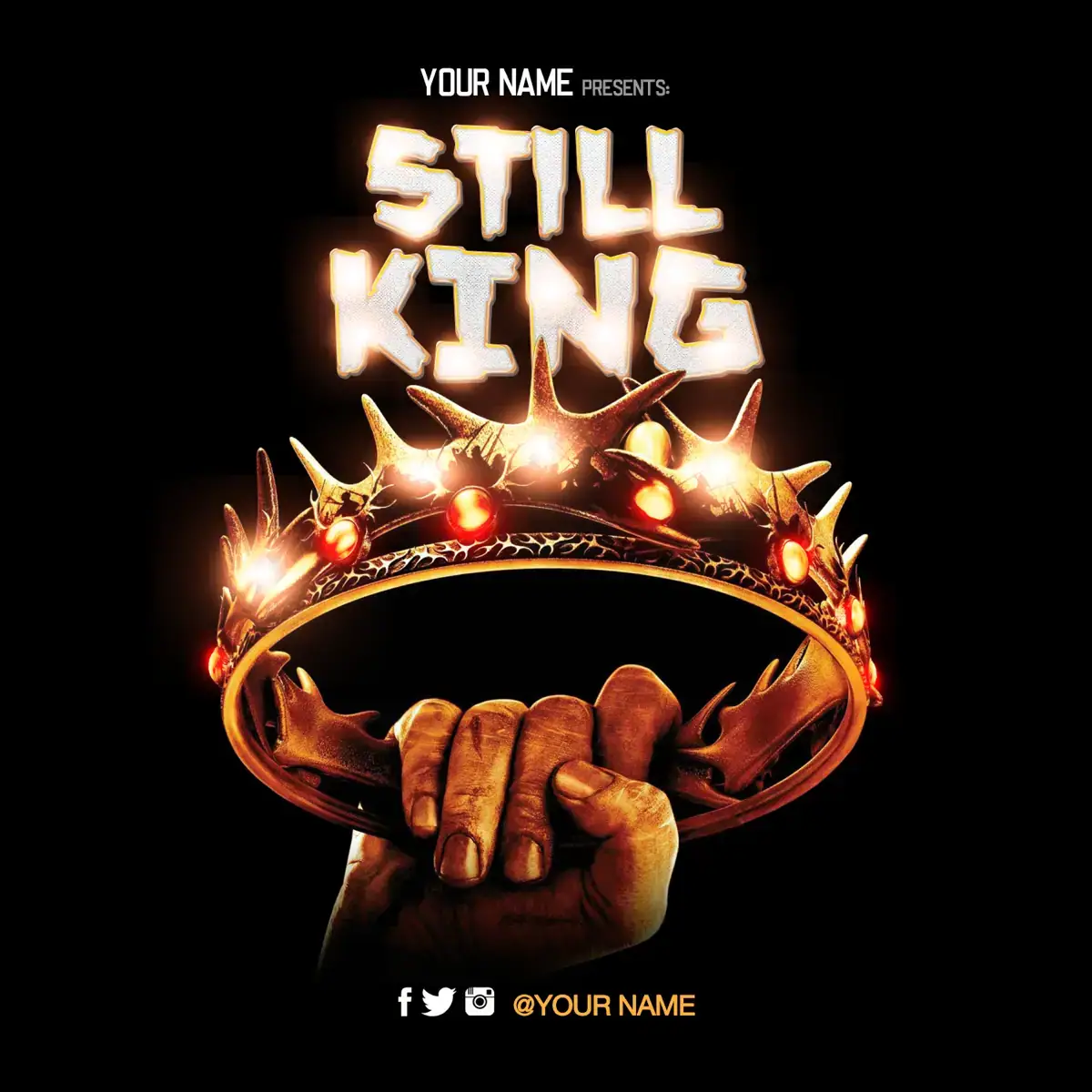 Mixtape PSD Template Still King 2