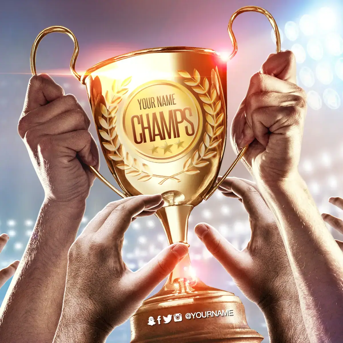 Mixtape Template Championship Trophy