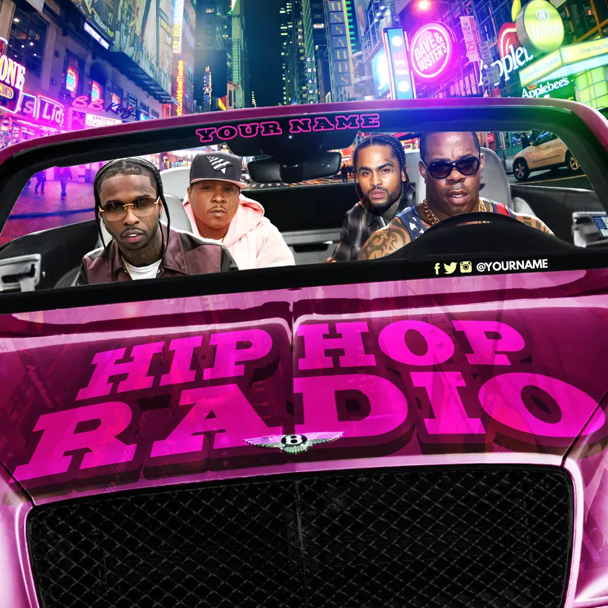 Mixtape Template Hip Hop Radio 107