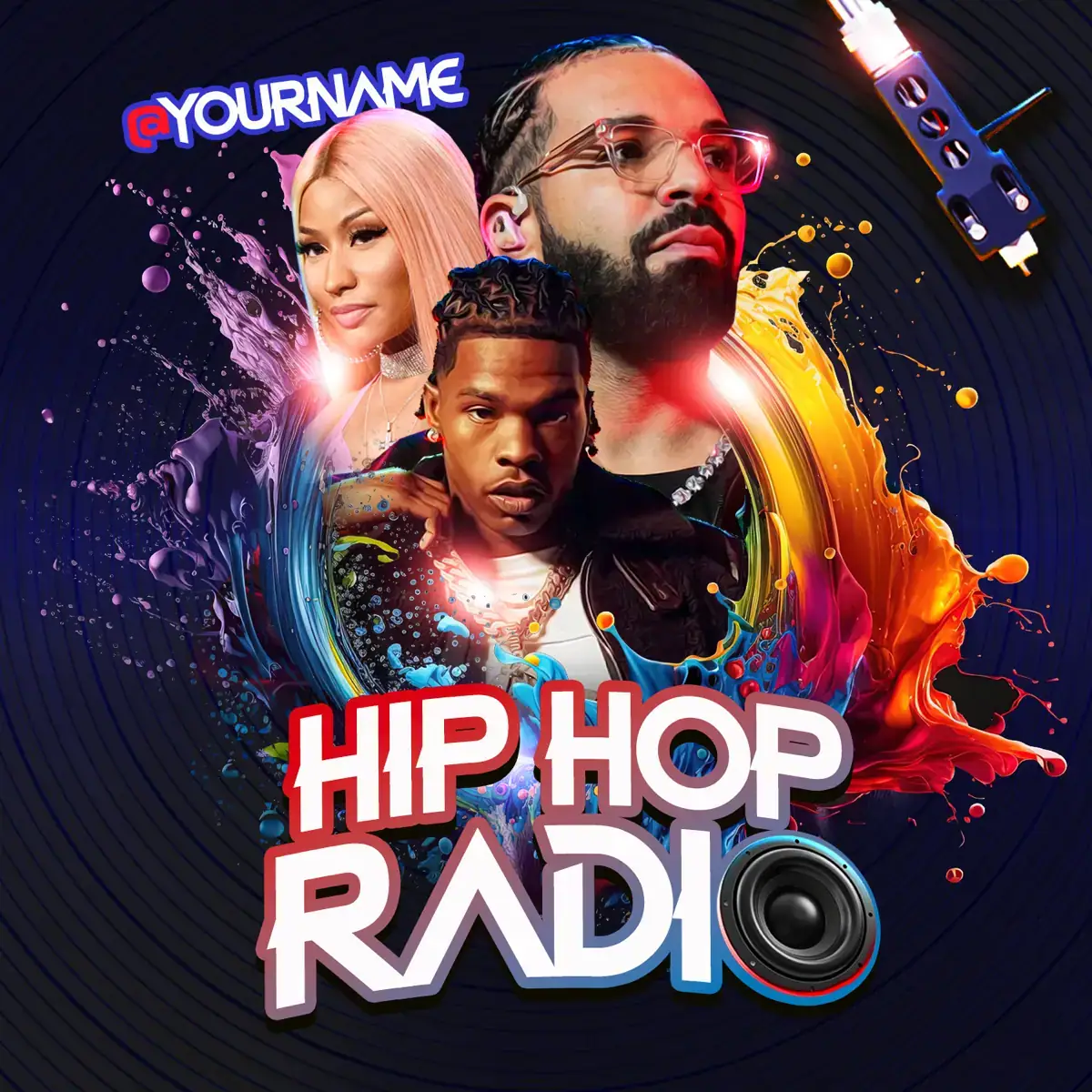 Mixtape Template Hip Hop Radio 114