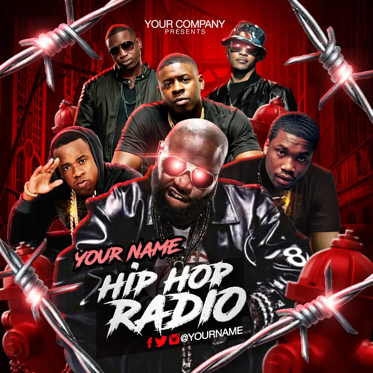 Mixtape Template Hip Hop Radio 58