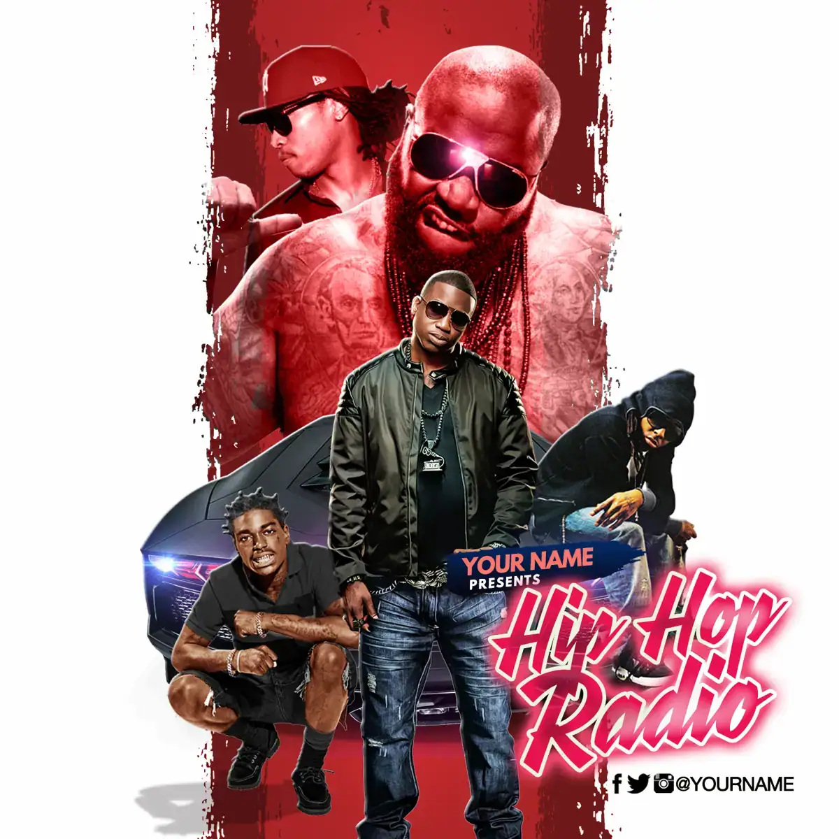 Mixtape Template Hip Hop Radio 64