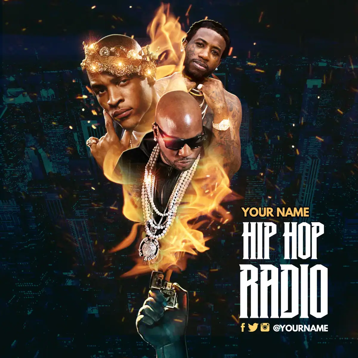Mixtape Template Hip Hop Radio 68