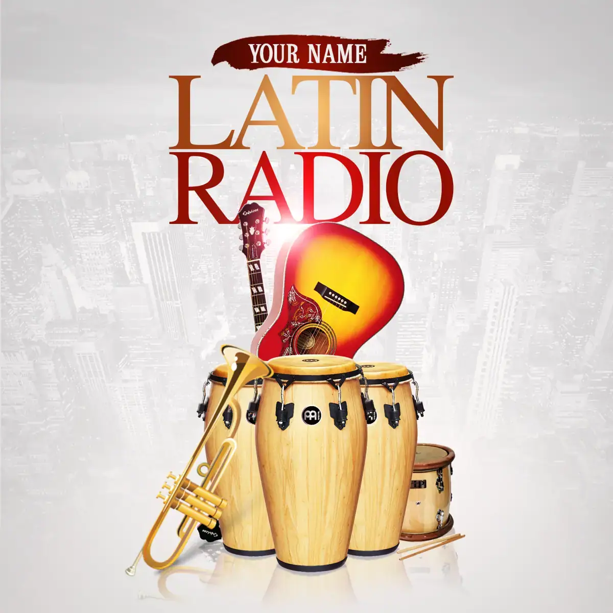Mixtape Template Latin Radio 9