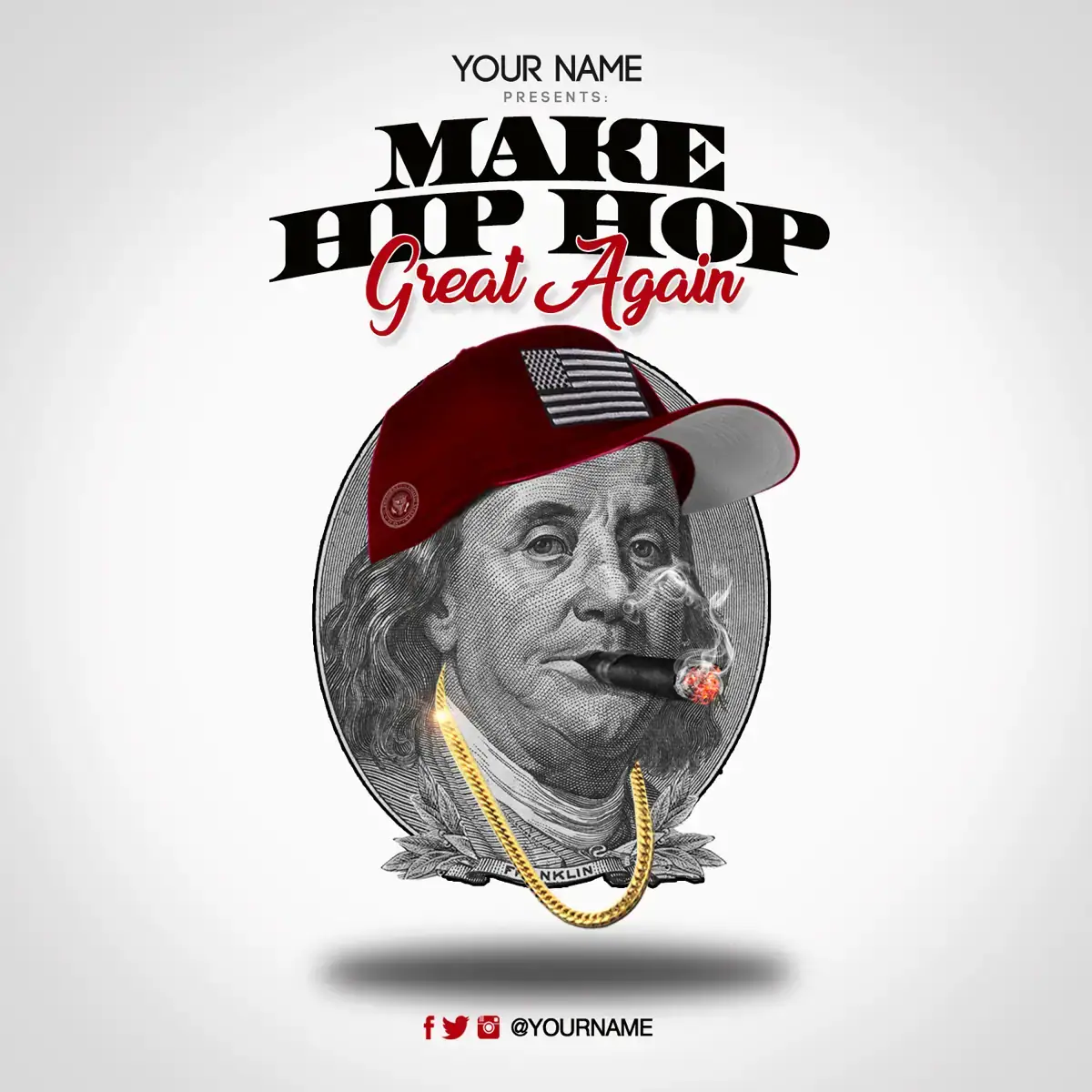 Mixtape Template Make Hip Hop Great Again