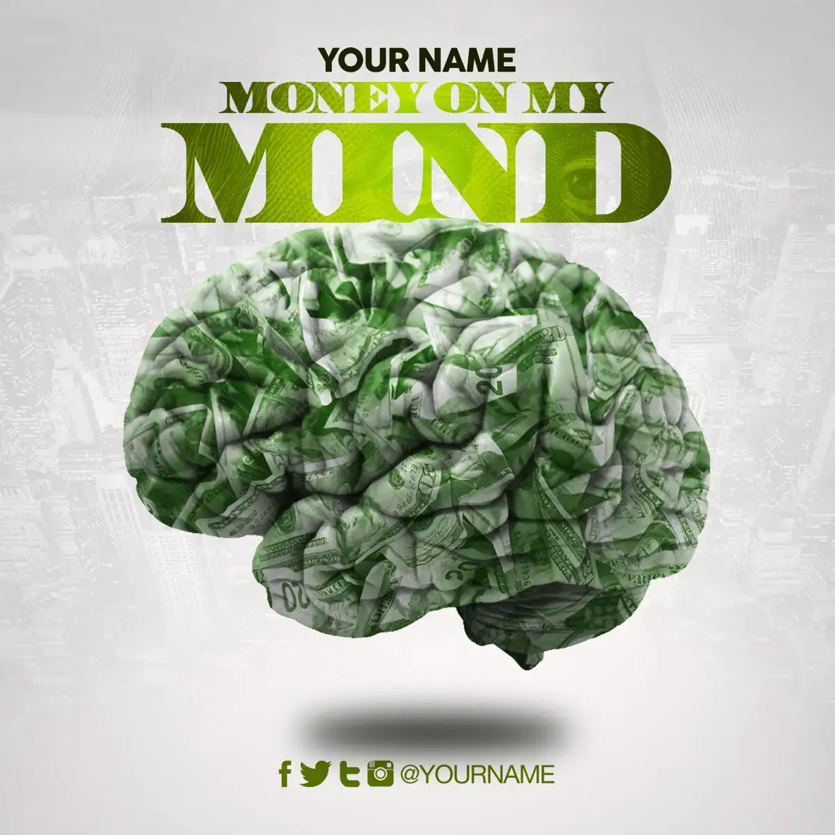 Mixtape Template Money On My Mind