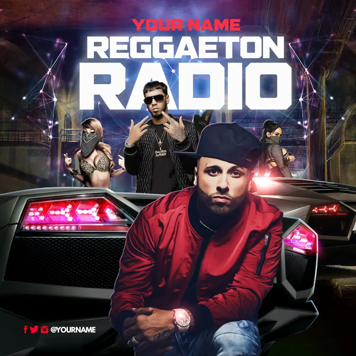 Mixtape Template Reggaeton Radio 13