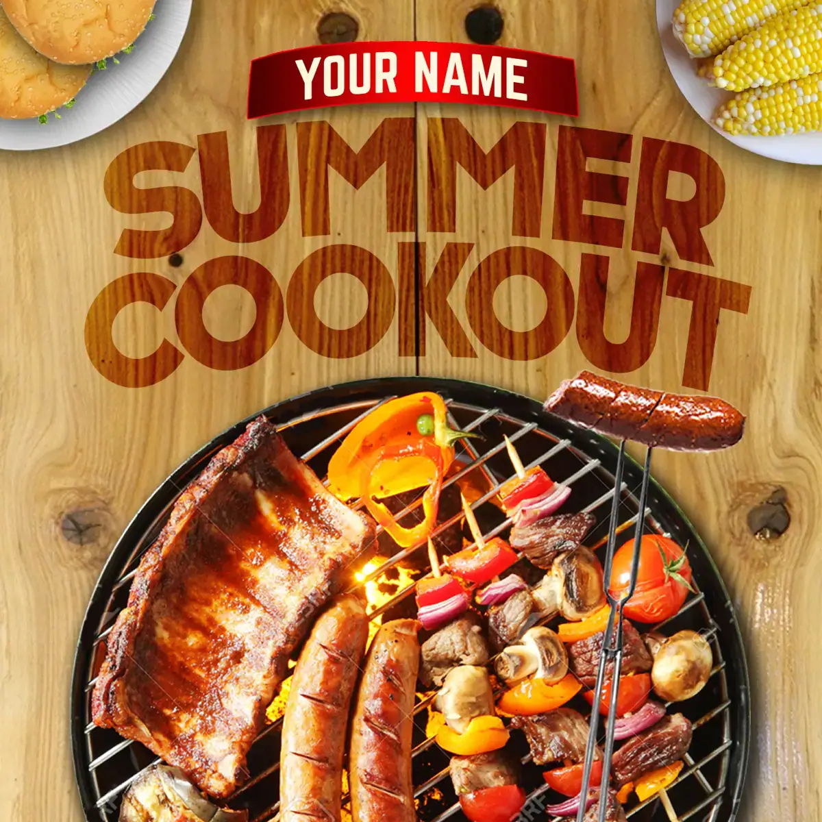 Mixtape Template Summer Cookout 2