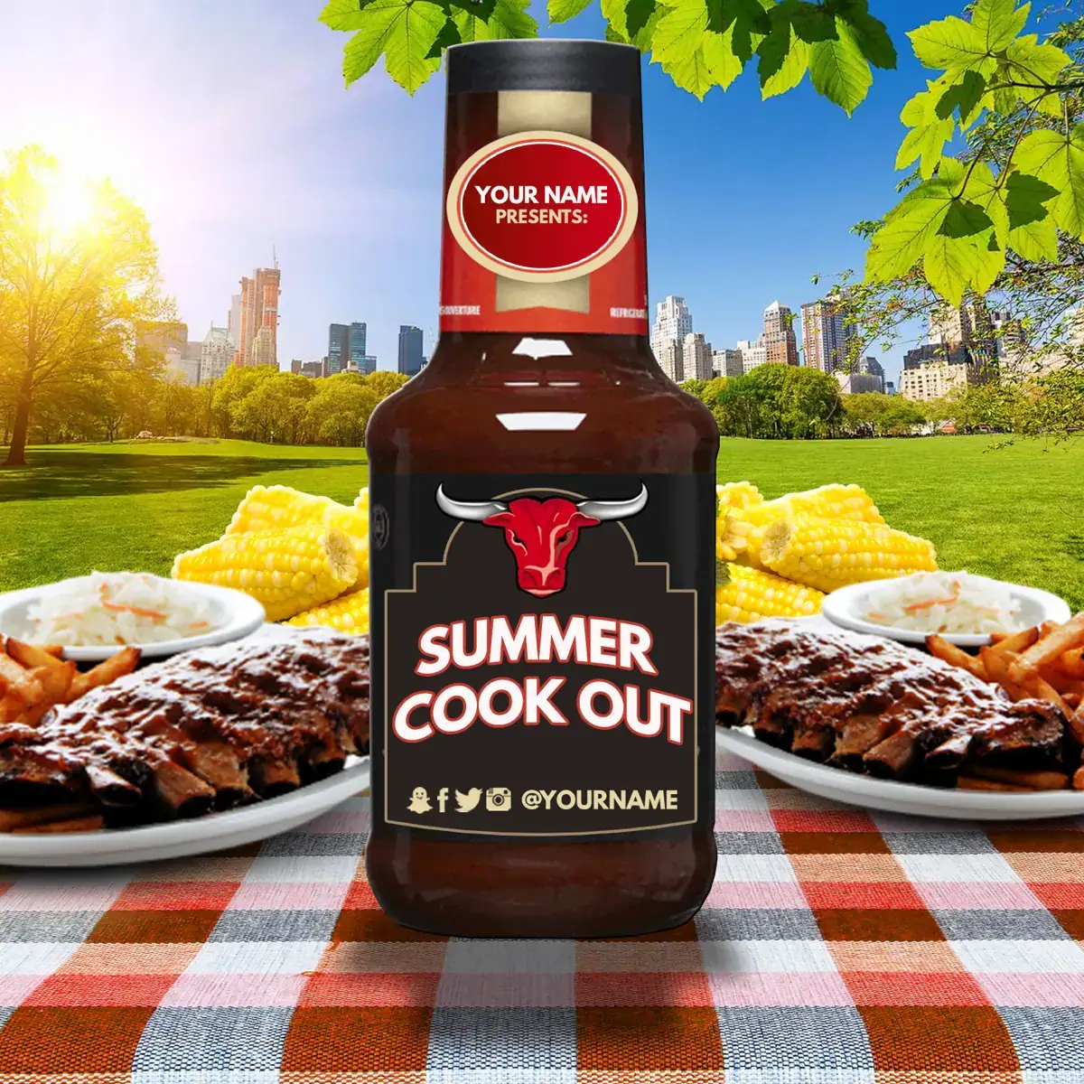Mixtape Template Summer Cookout 3