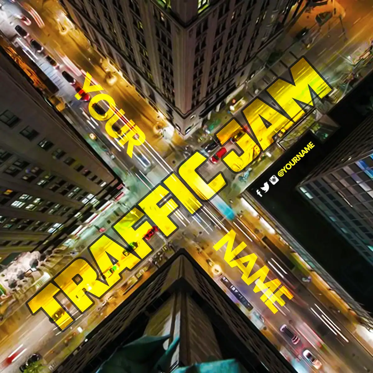 Mixtape Template Traffic Jam