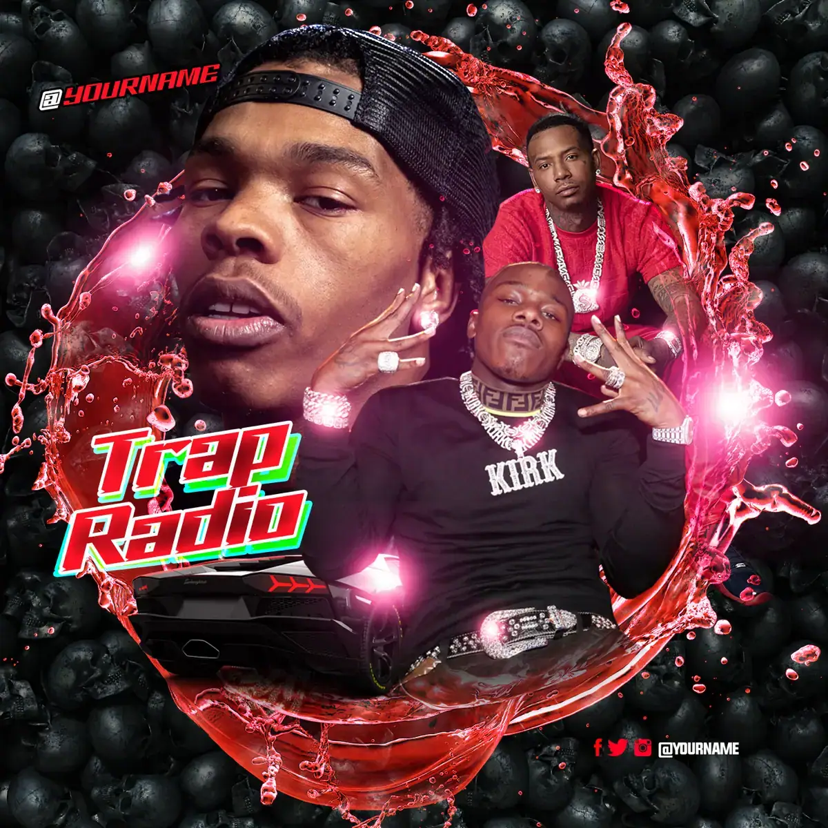 Mixtape Template Trap Radio 11