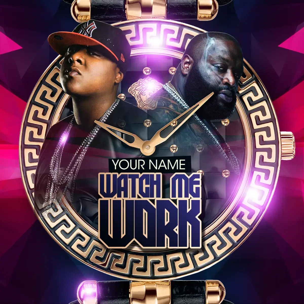 Mixtape Template Watch Me Work