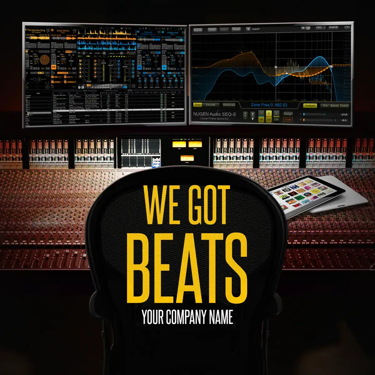 Mixtape Template We Got Beats 2