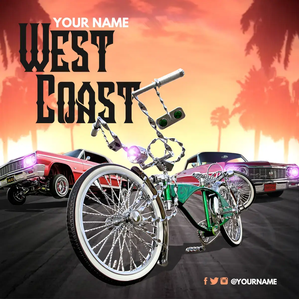 Mixtape Template West Coast 8