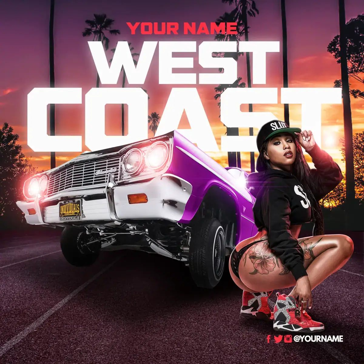 Mixtape Template West Coast 9