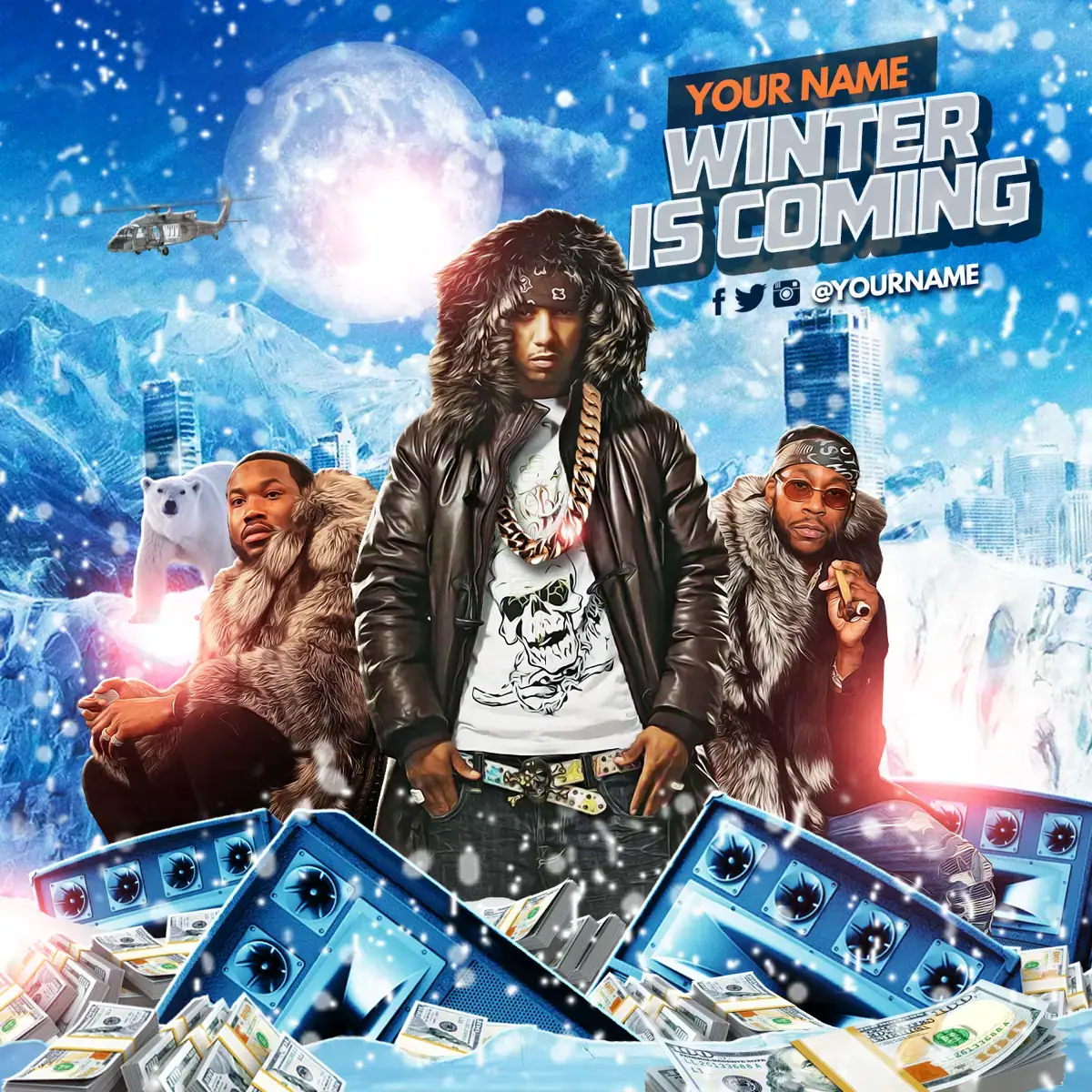 Mixtape Template Winters Coming