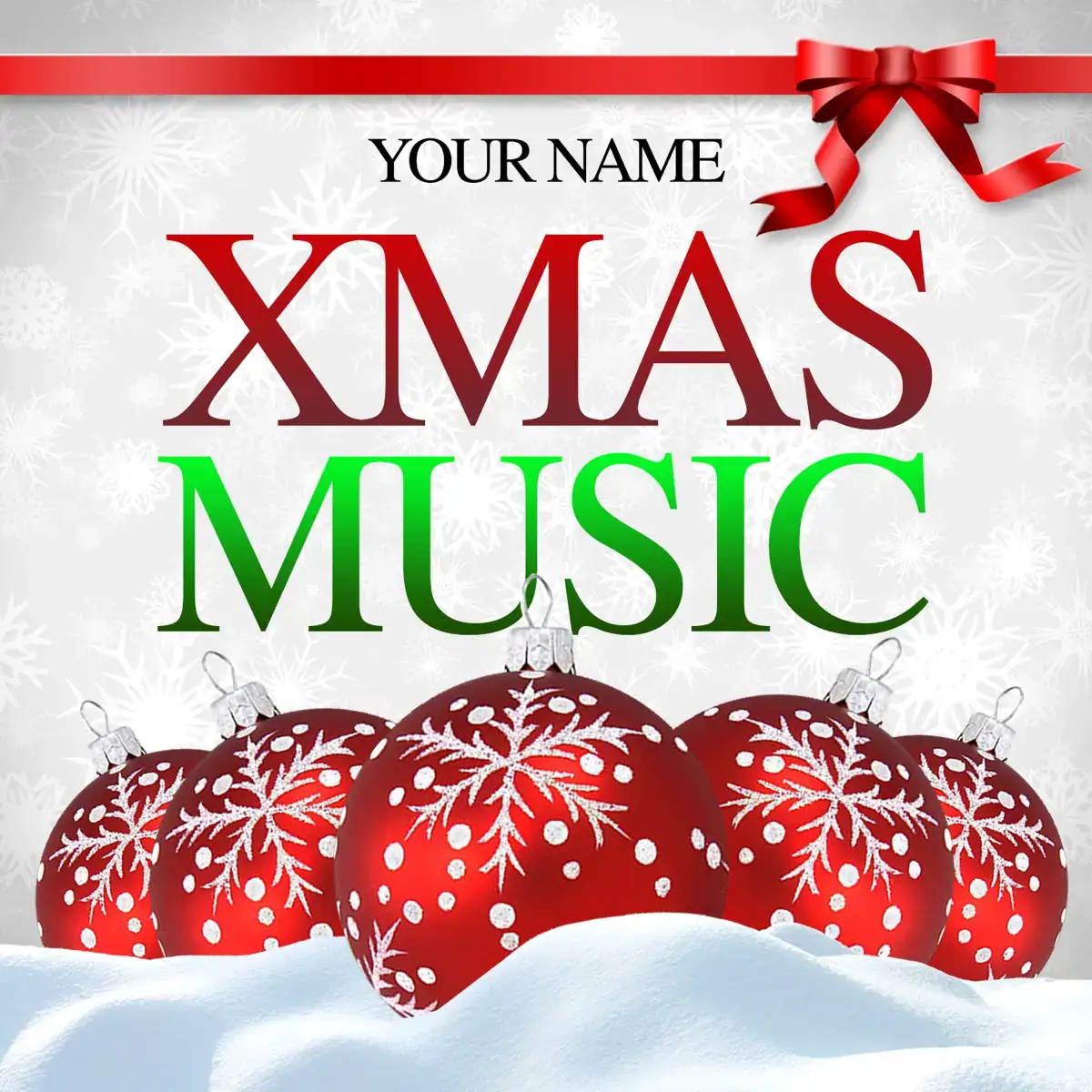 Mixtape Template Xmas Music