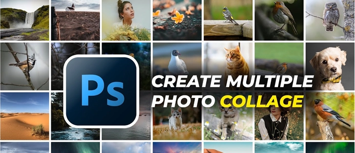 How to create a photo collage in Photoshop?