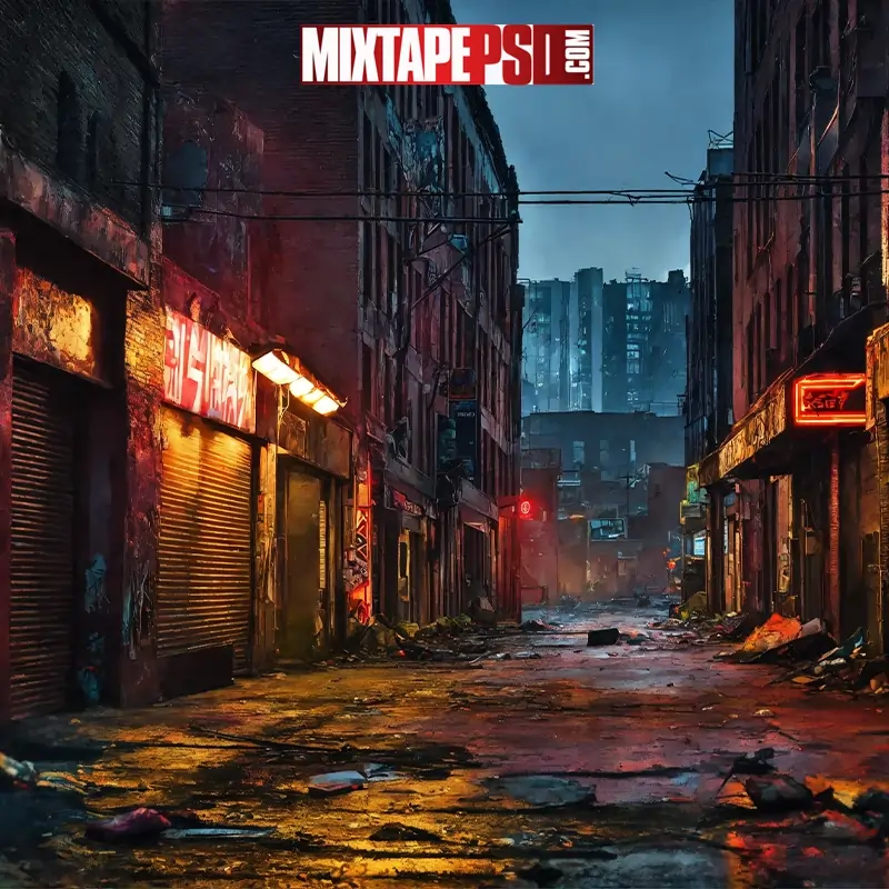 Grunge Street Background