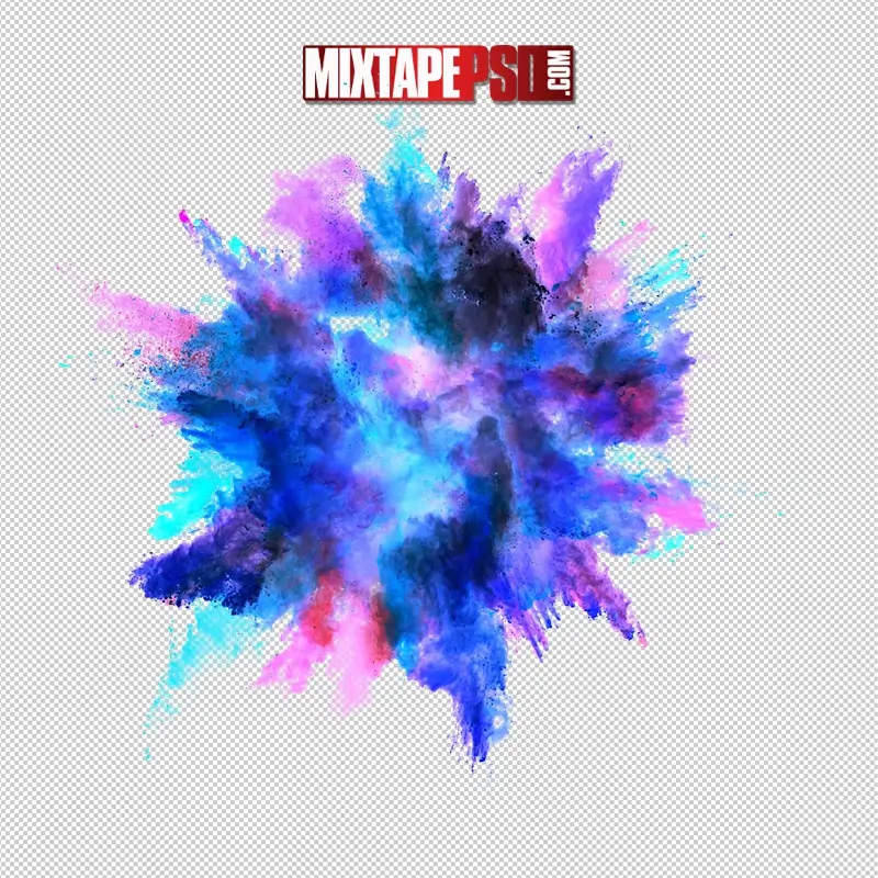 Colorful Powder Explosion