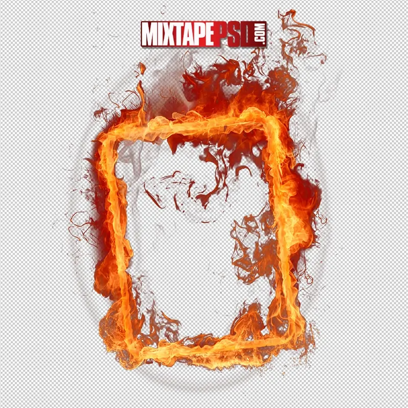 Fire Frame Transparent PNG