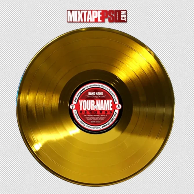 Transparent Gold Record PNG cutout for mixtape covers, music flyers, award posters, and hip hop digital designs. Gold record PNG, gold vinyl PNG, music award PNG, gold record transparent PNG, hip hop gold record PNG, mixtape gold record PNG, rap record PNG, gold record cutout, gold record clipart, gold record PSD, gold record no background, golden vinyl PNG, DJ gold record PNG, record award PNG, gold record asset PNG, gold music PNG, music plaque PNG, platinum gold record PNG, gold record flyer PNG, gold record design PNG, gold record cover art, gold record download, gold vinyl no background, music gold record template, gold record for Photoshop
